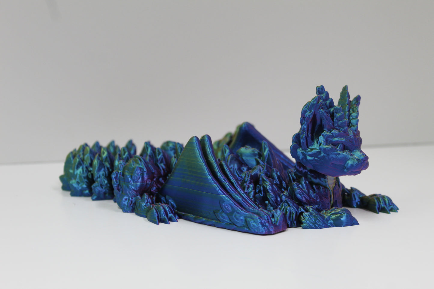 Mystic Cat Wing Dragon – Dual Color Articulated Dragon