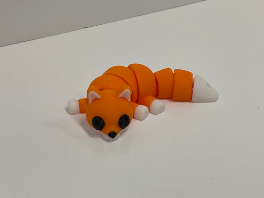 Fox Linger Articulated Keychain