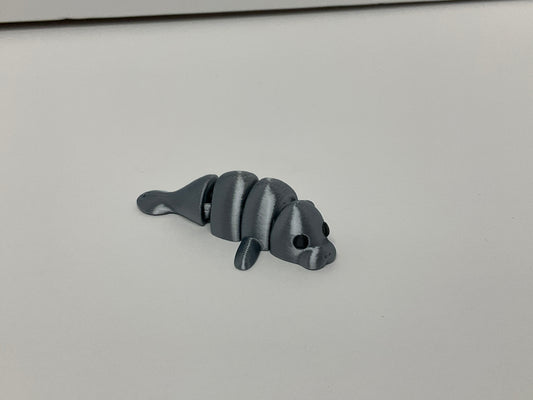Manatee Keychain