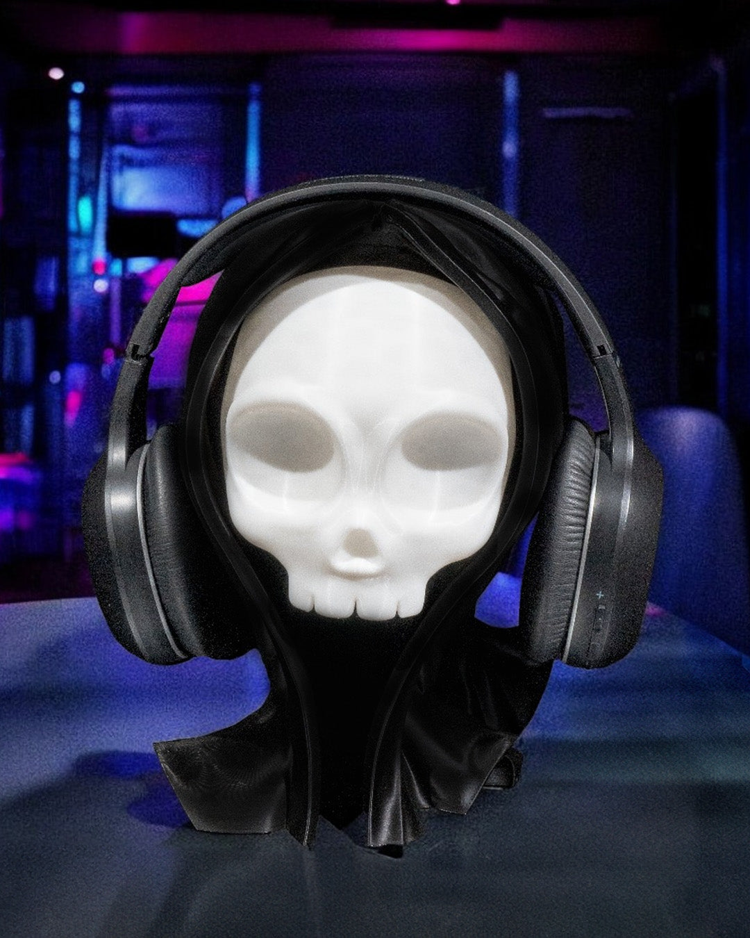 Grinning reaper Headphone Stand