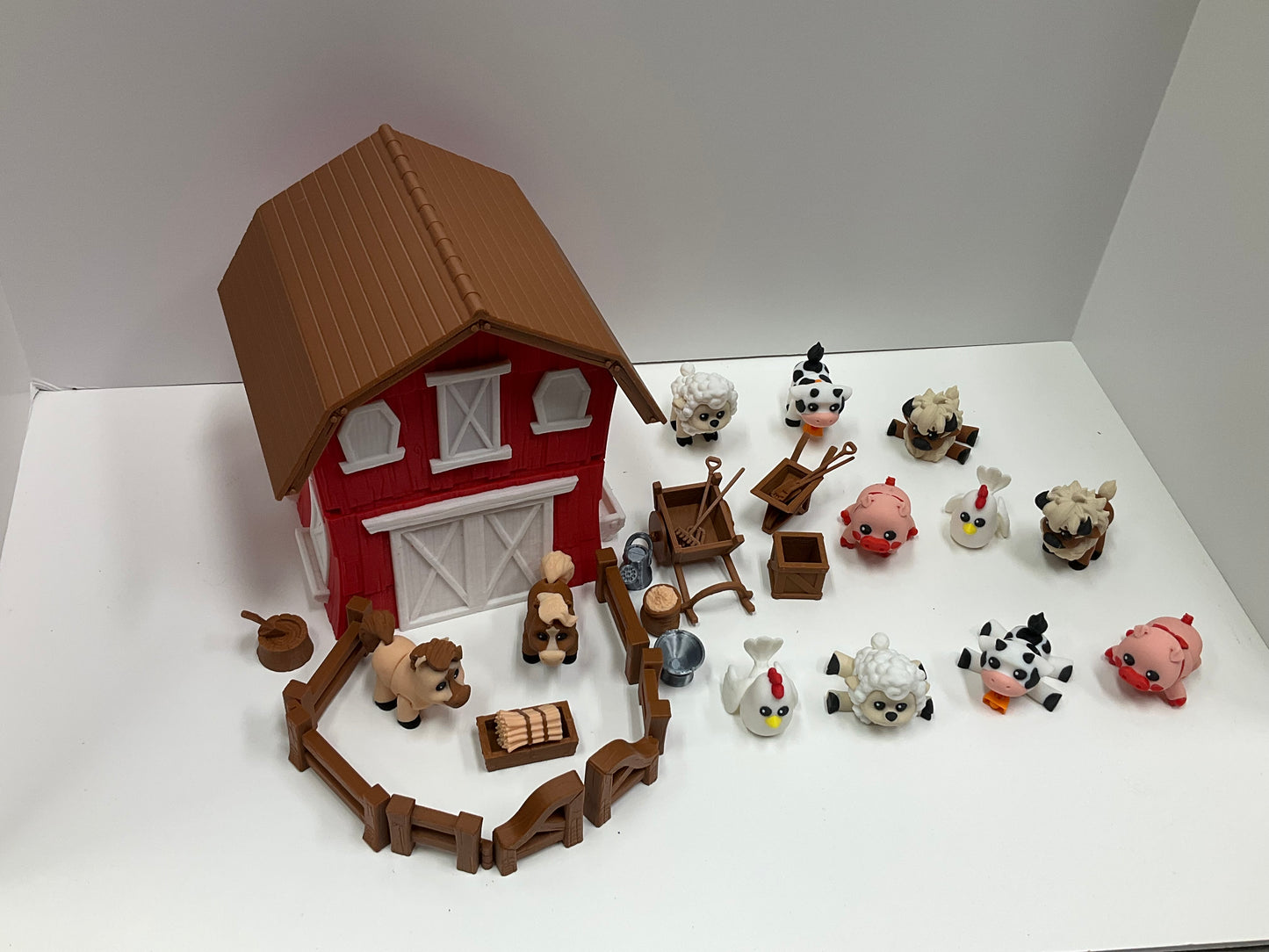 Barn And Animals