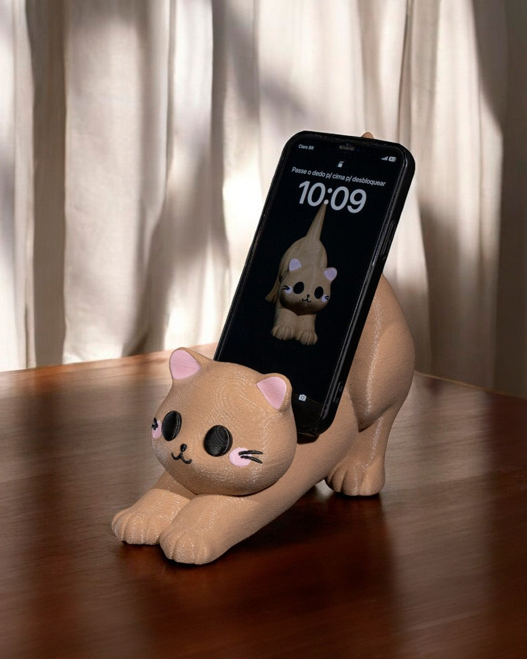 Purrfect cat Phone or Controller Stand