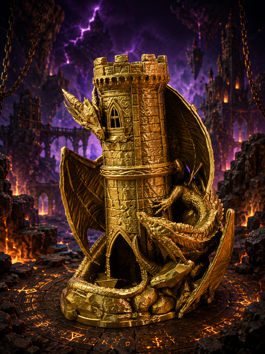 Dragon Castle Dice Tower 🐉🎲