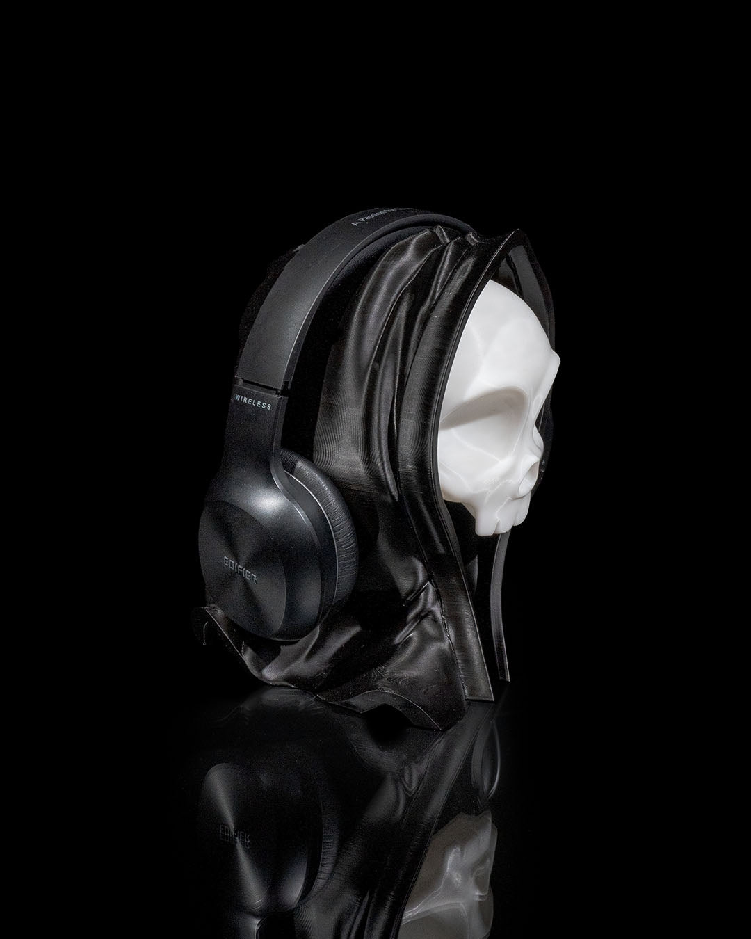 Grinning reaper Headphone Stand