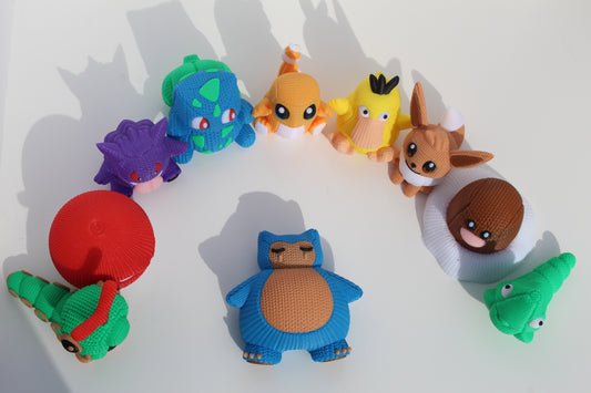 Crochet style Pokemon