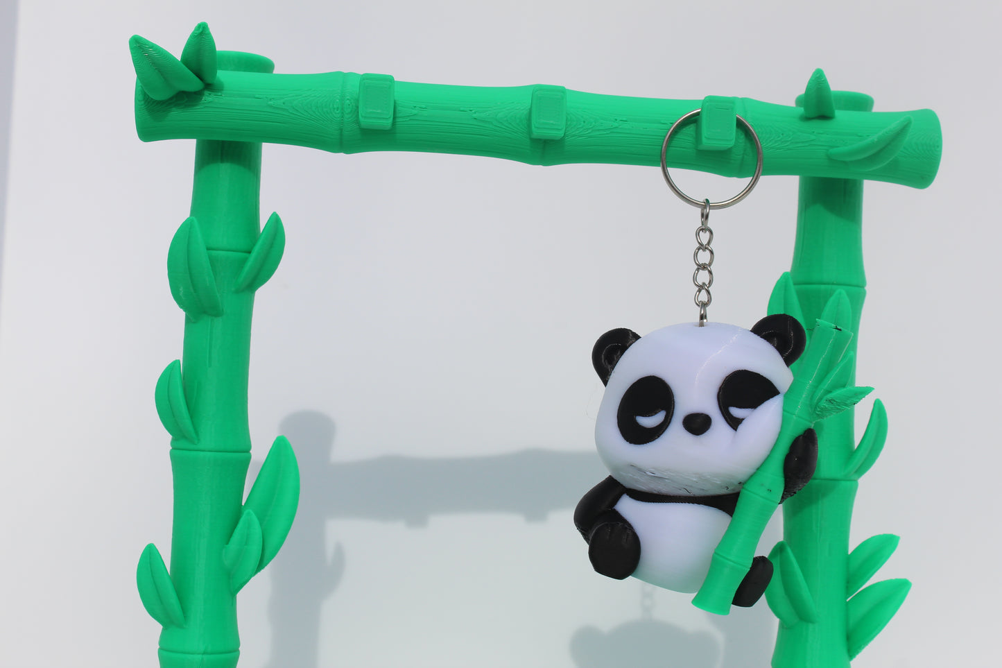 Sleepy Panda Keychain