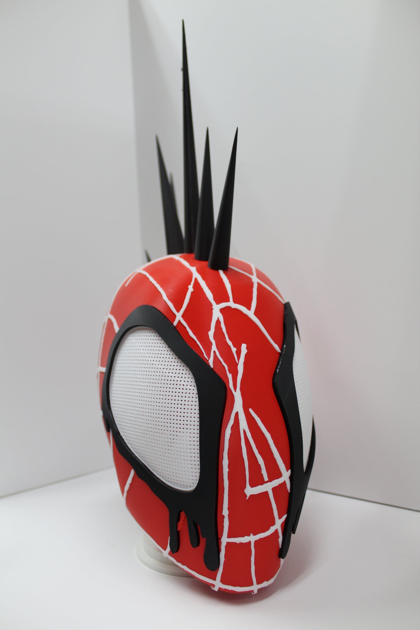 Spider Punk Inspired Helmet 🕷️🎸