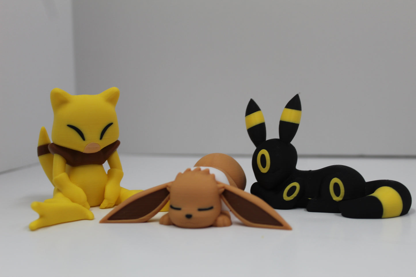 Sleeping pokemon Collection – Cute 3D Printed Creature Figures