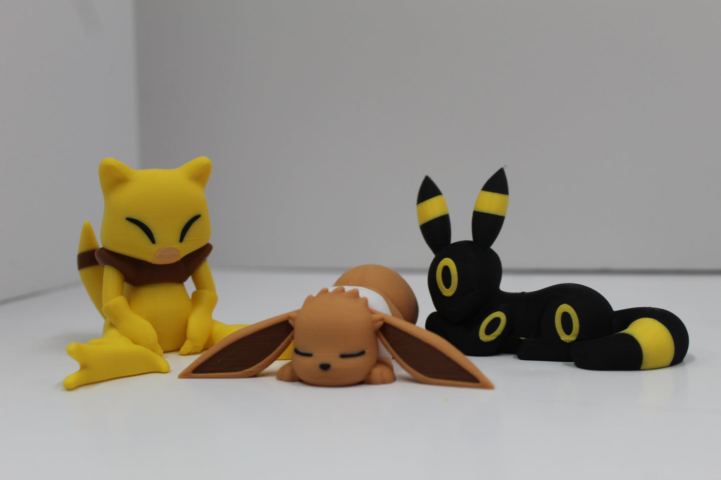 Sleeping pokemon Collection – Cute 3D Printed Creature Figures