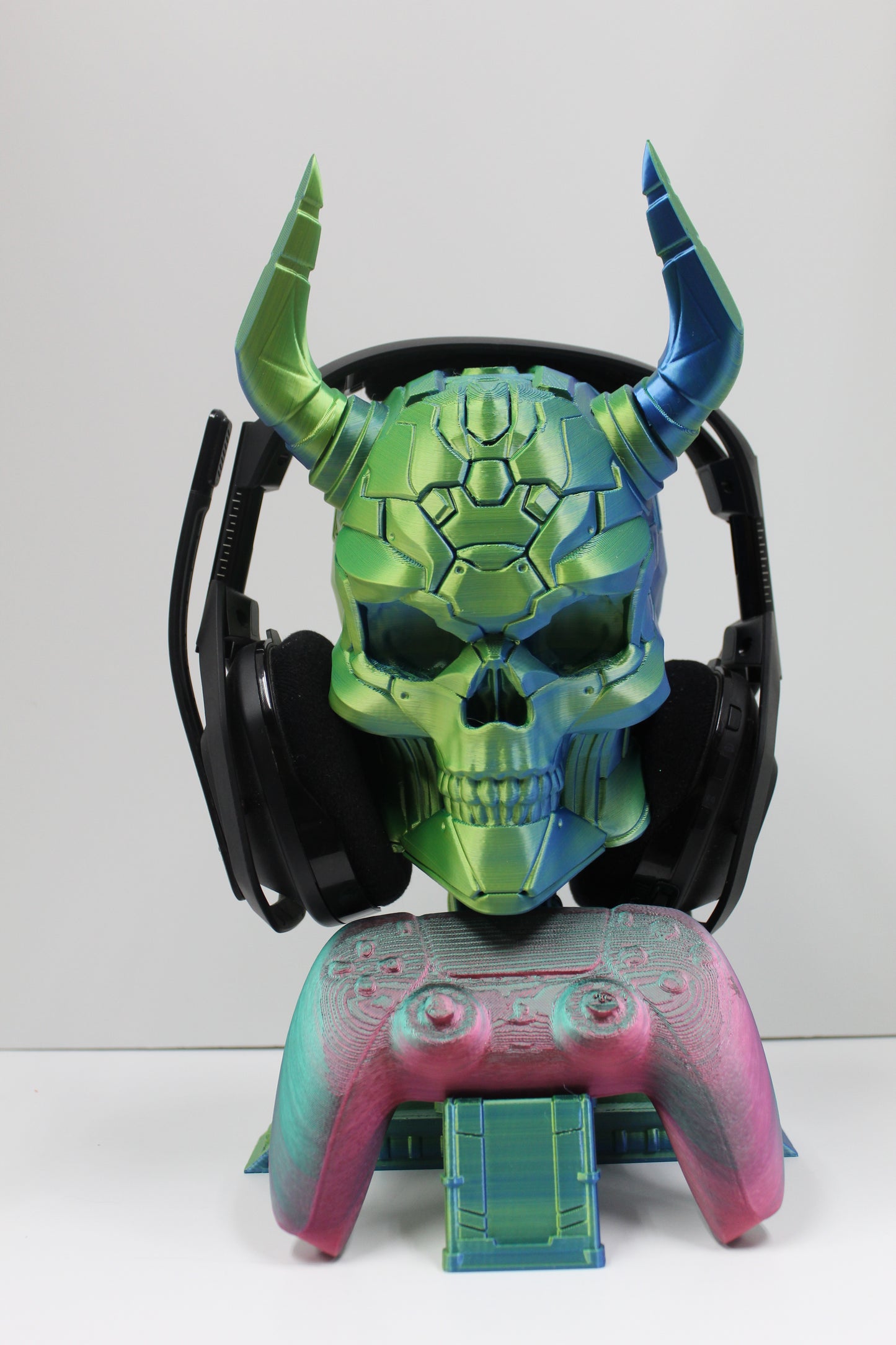 Cyber Demon Gamer Headphone & Controller Stand