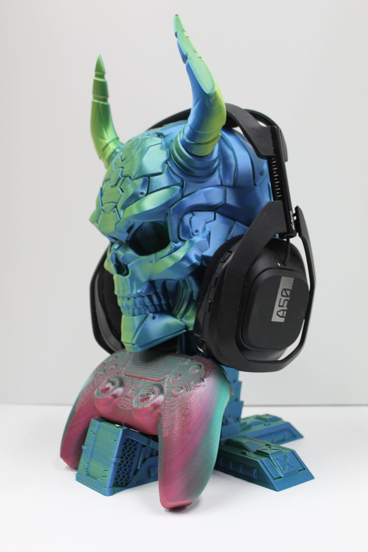 Cyber Demon Gamer Headphone & Controller Stand