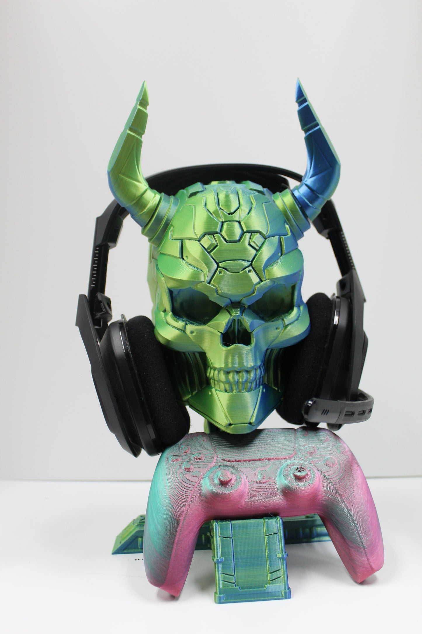Cyber Demon Gamer Headphone & Controller Stand