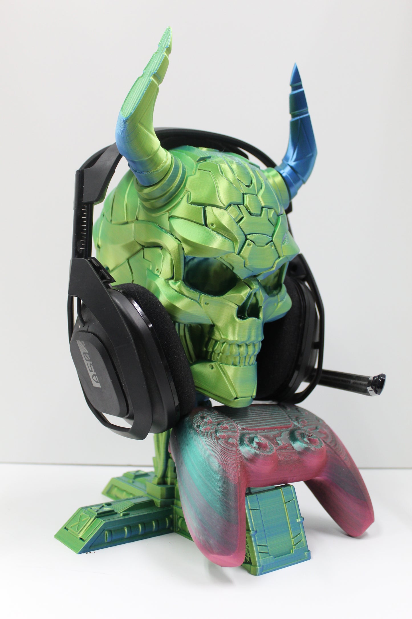 Cyber Demon Gamer Headphone & Controller Stand