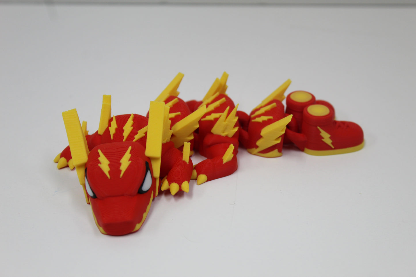 Flexi Character Baby Dragon Collection – Articulated 3D Printed Creature Figures