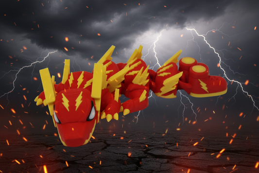 Flexi Character Baby Dragon Collection – Articulated 3D Printed Creature Figures