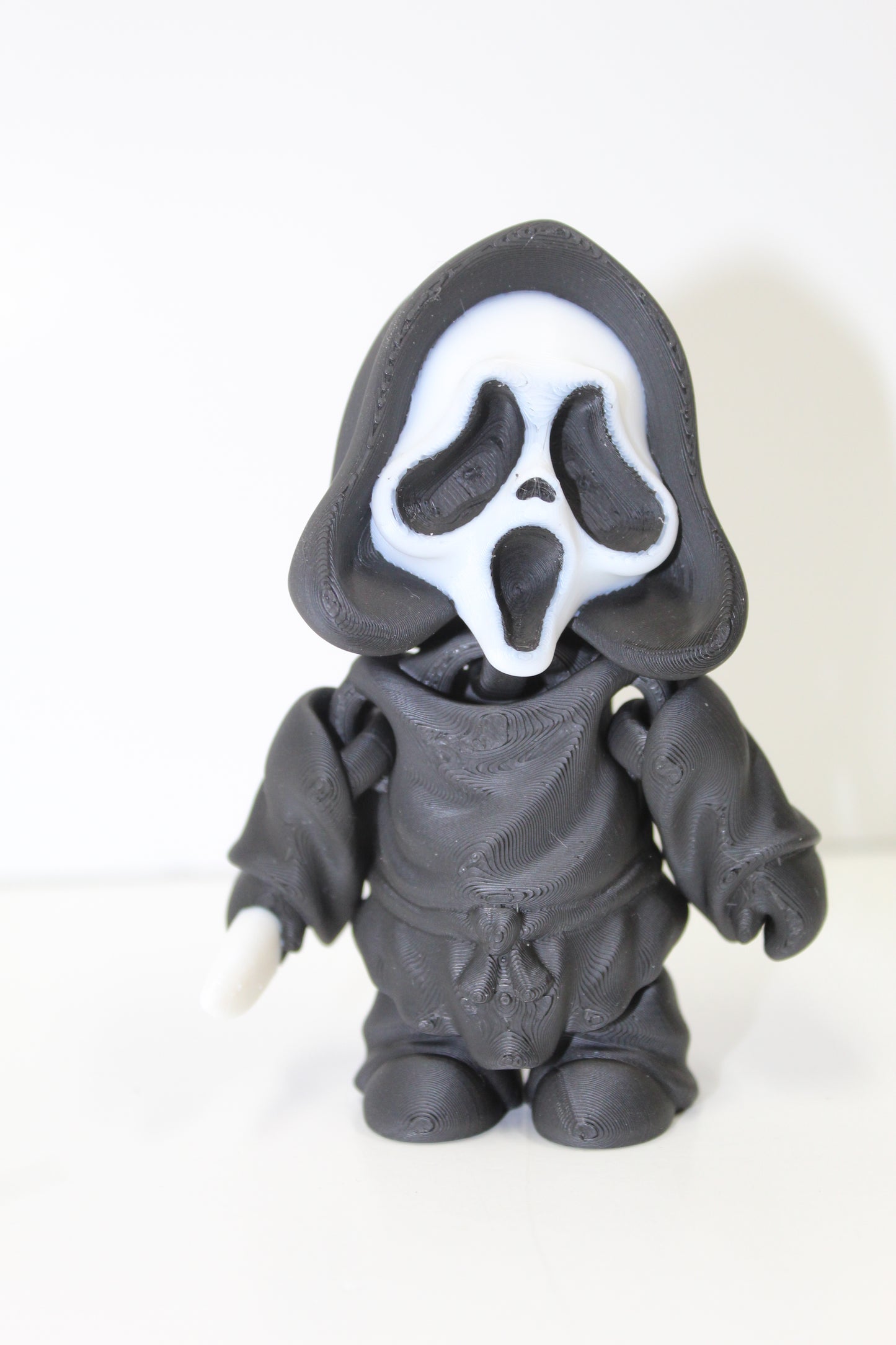 Flexi Ghost Face Figure