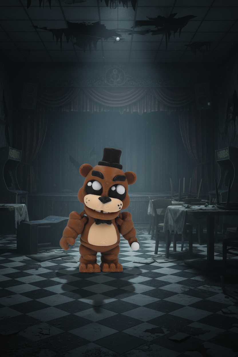 Flexi Freddy Fas Bear 🐻🎩