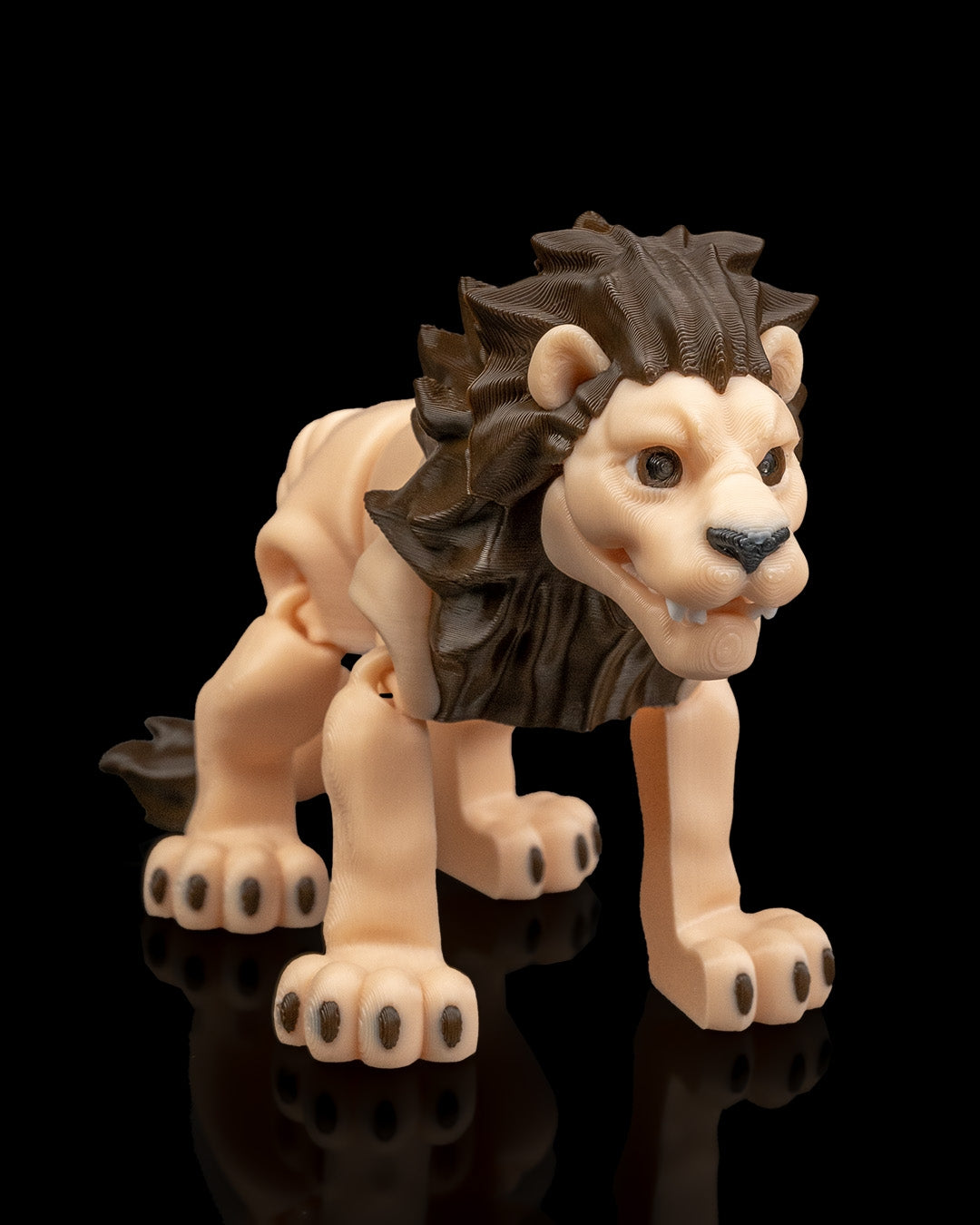 Leo the Wiggly Flexi Lion – 3D Printed Fun! 🦁✨