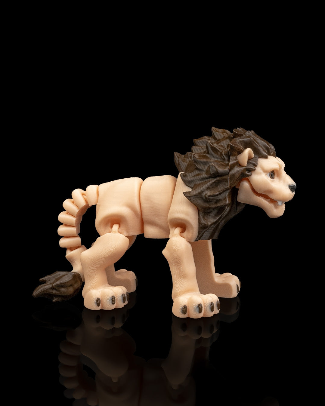 Leo the Wiggly Flexi Lion – 3D Printed Fun! 🦁✨