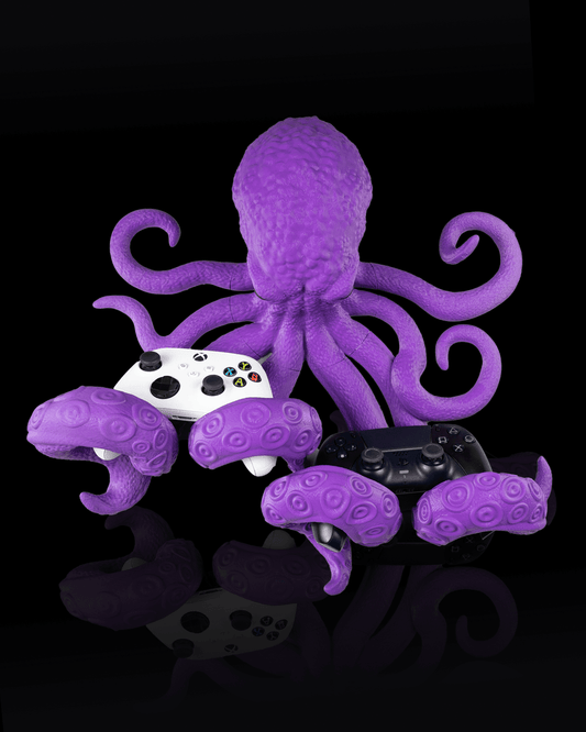 Octopus controller and headphone holder