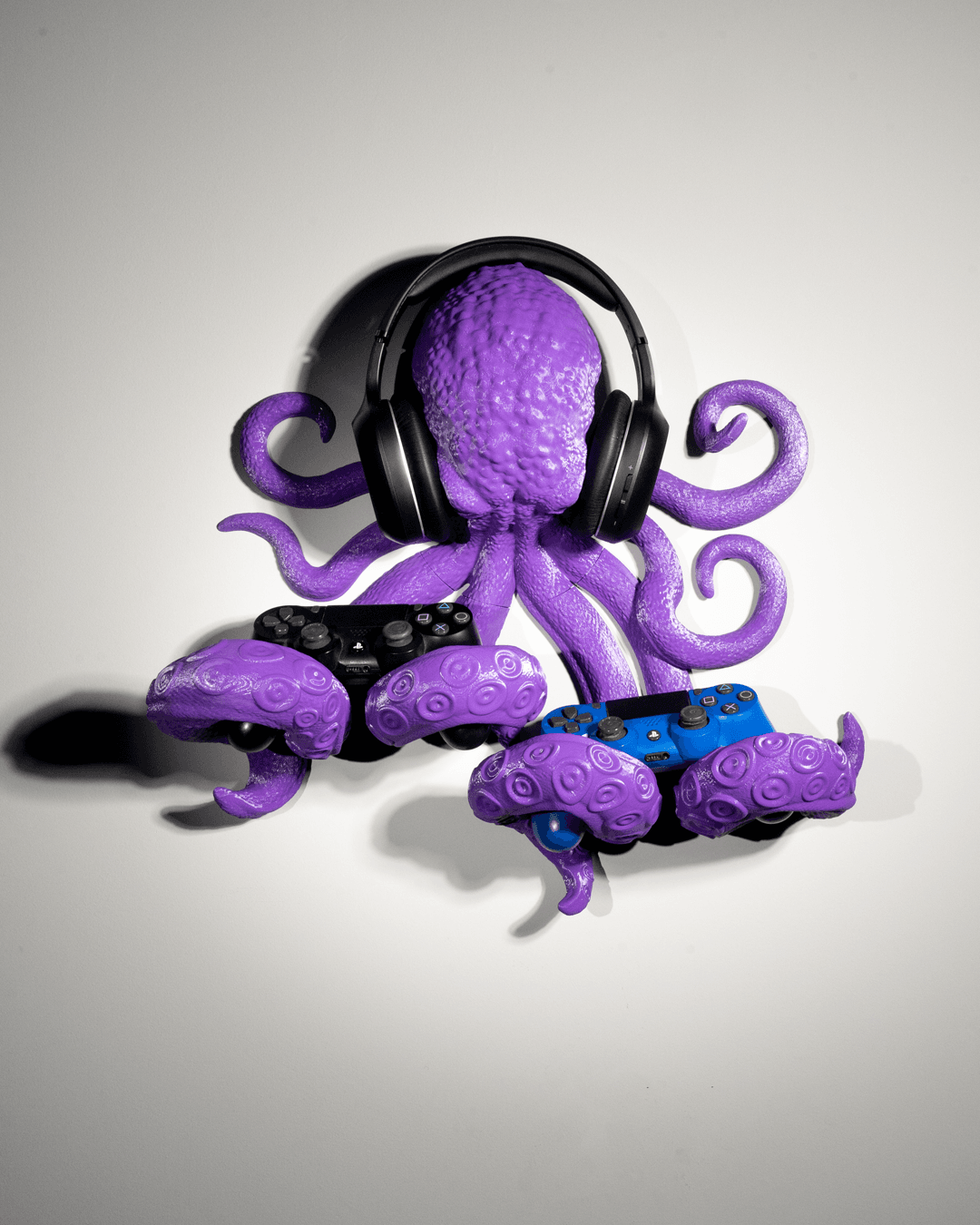 Octopus controller and headphone holder