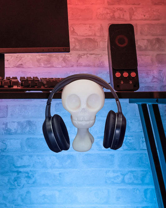 Skull vise Headphone stand