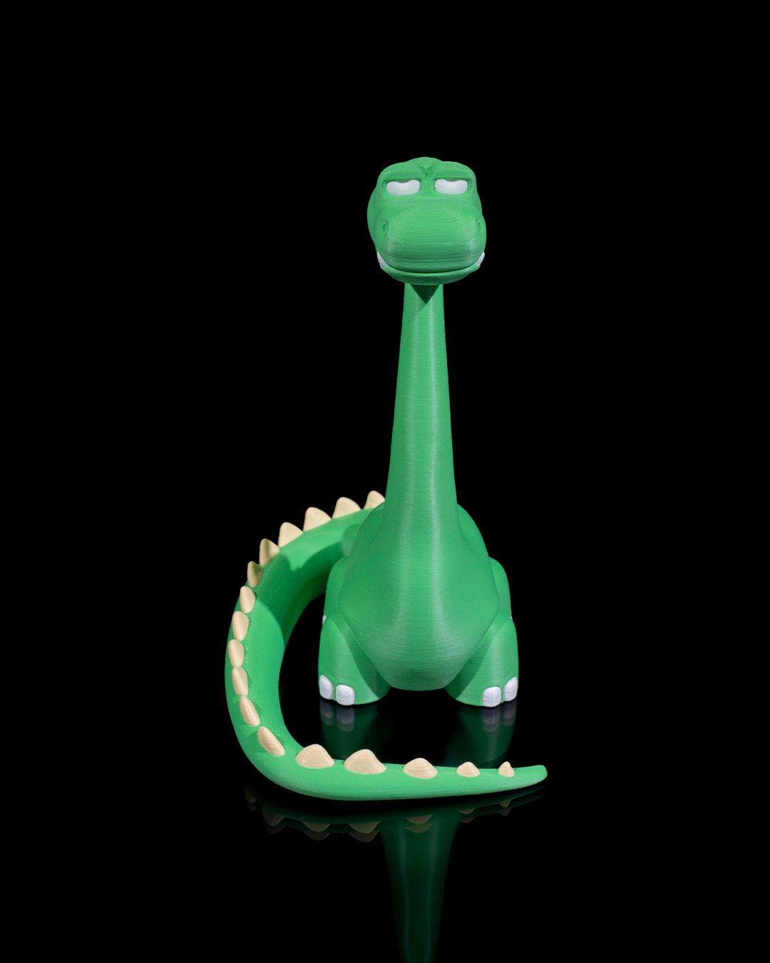 Standing dino phone stand