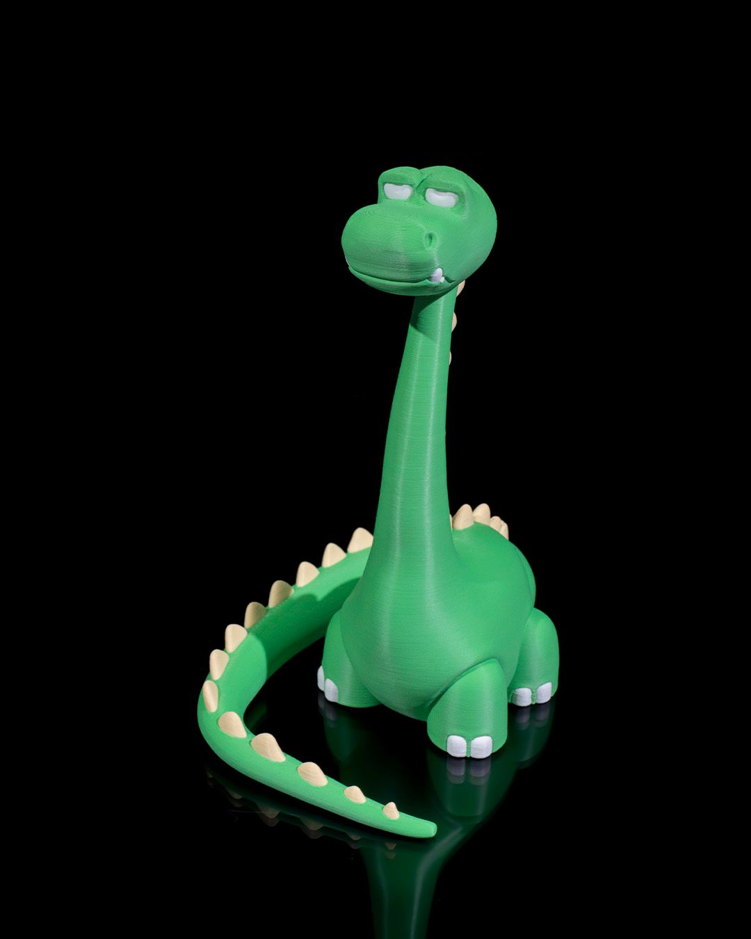 Standing dino phone stand