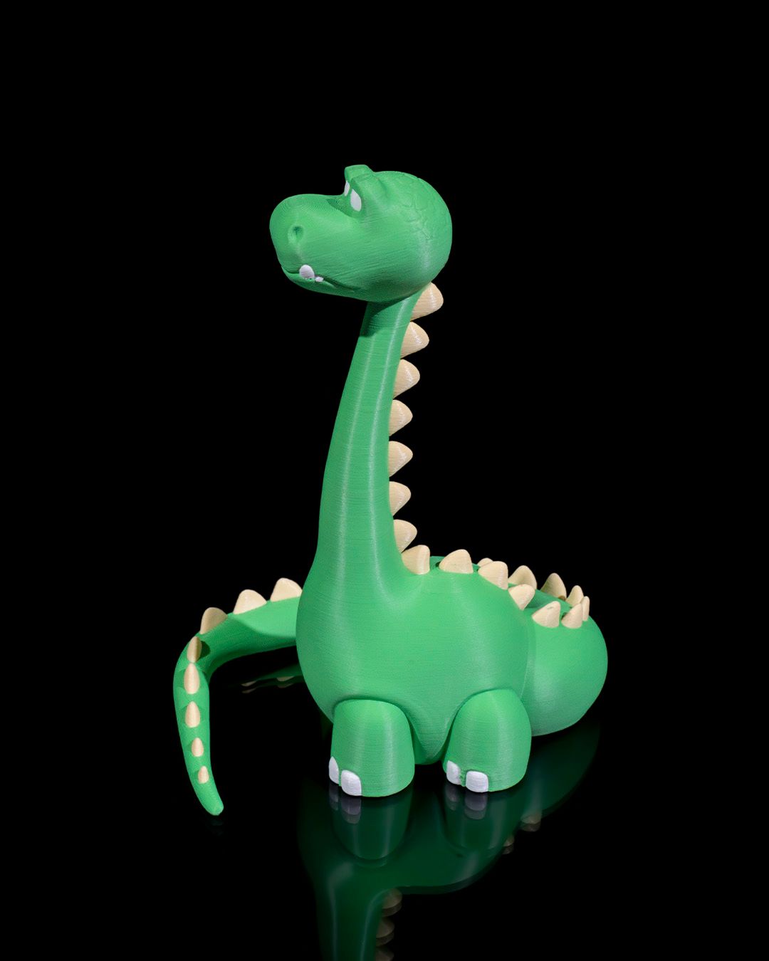 Standing dino phone stand