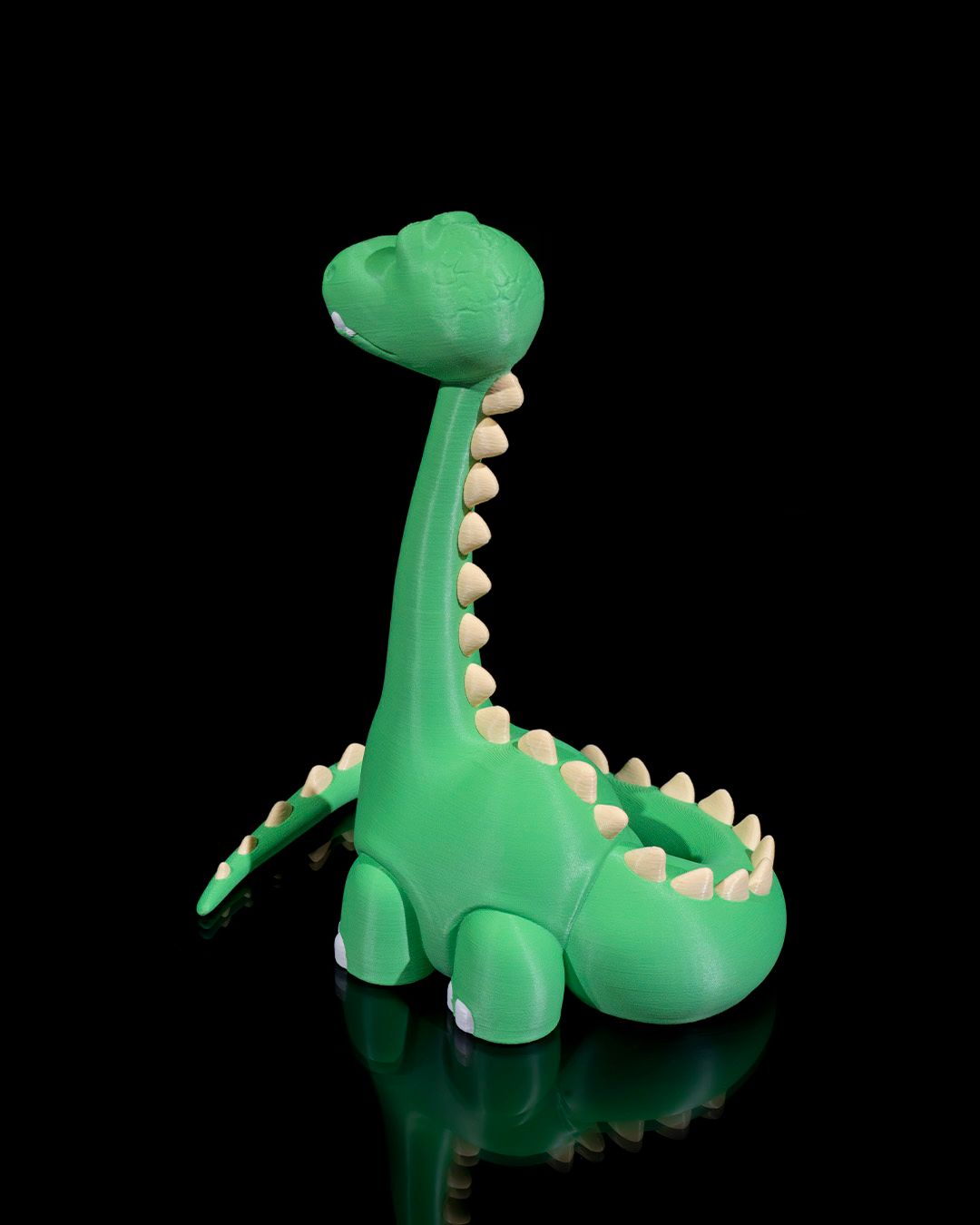 Standing dino phone stand