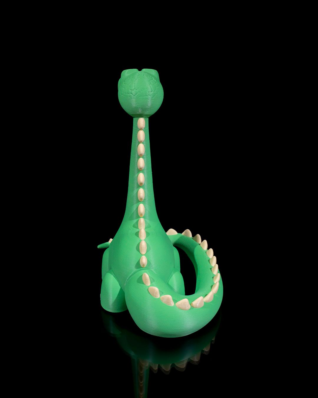 Standing dino phone stand