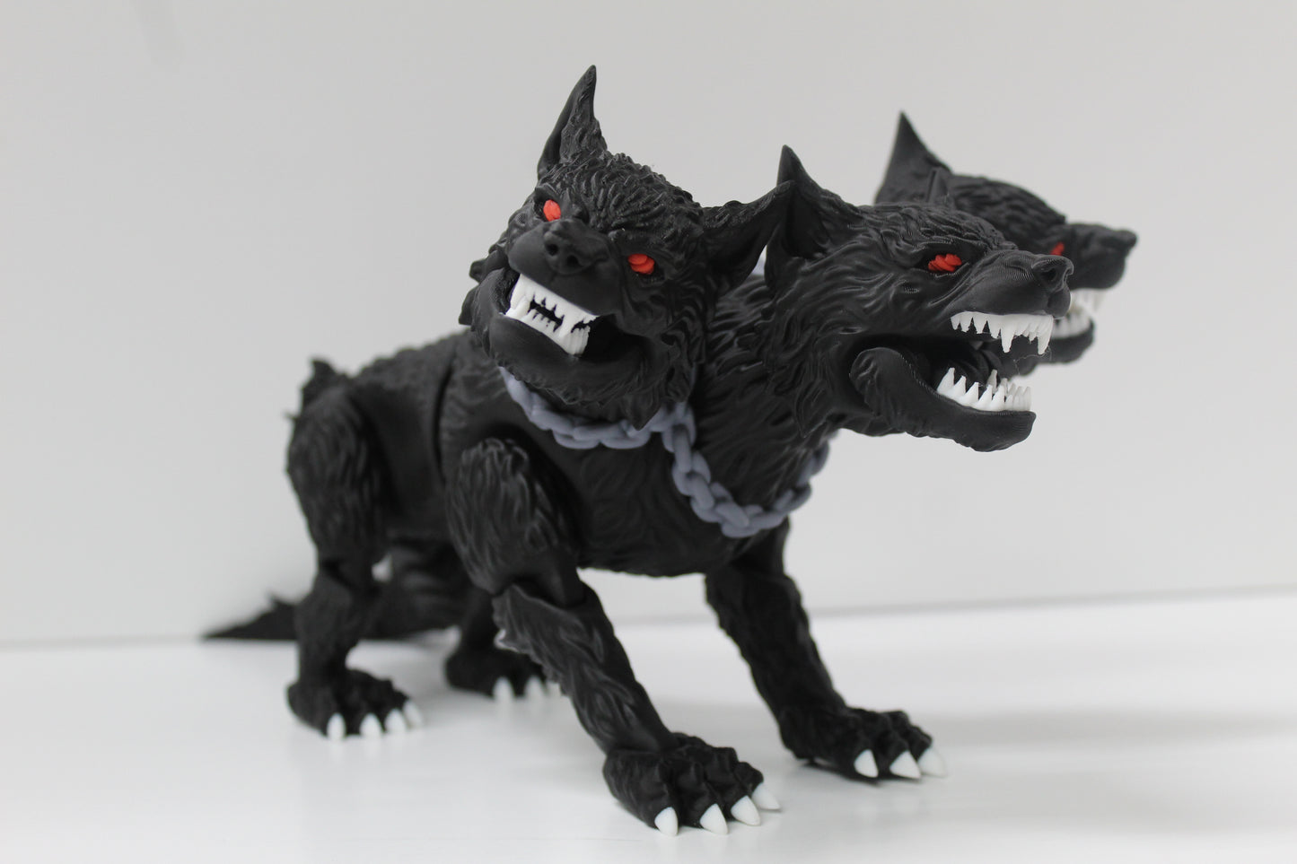 Cerberus the Infernal Three-Headed Guardian