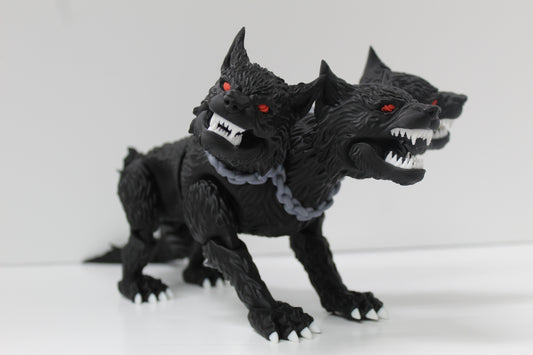 Cerberus the Infernal Three-Headed Guardian