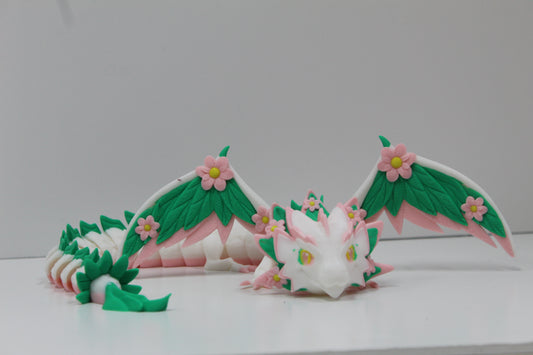 Petal Puff Floral Dragon