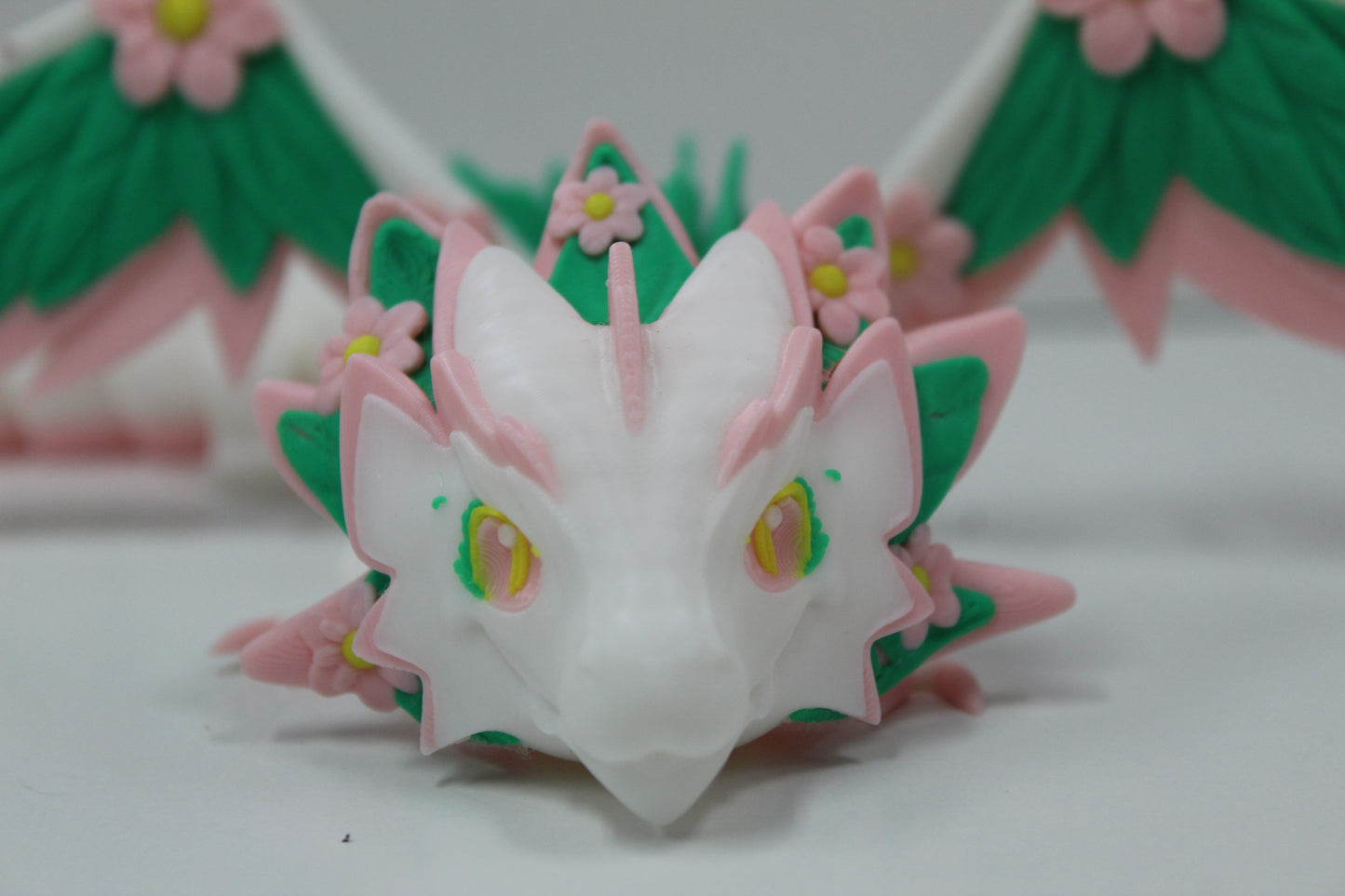 Petal Puff Floral Dragon