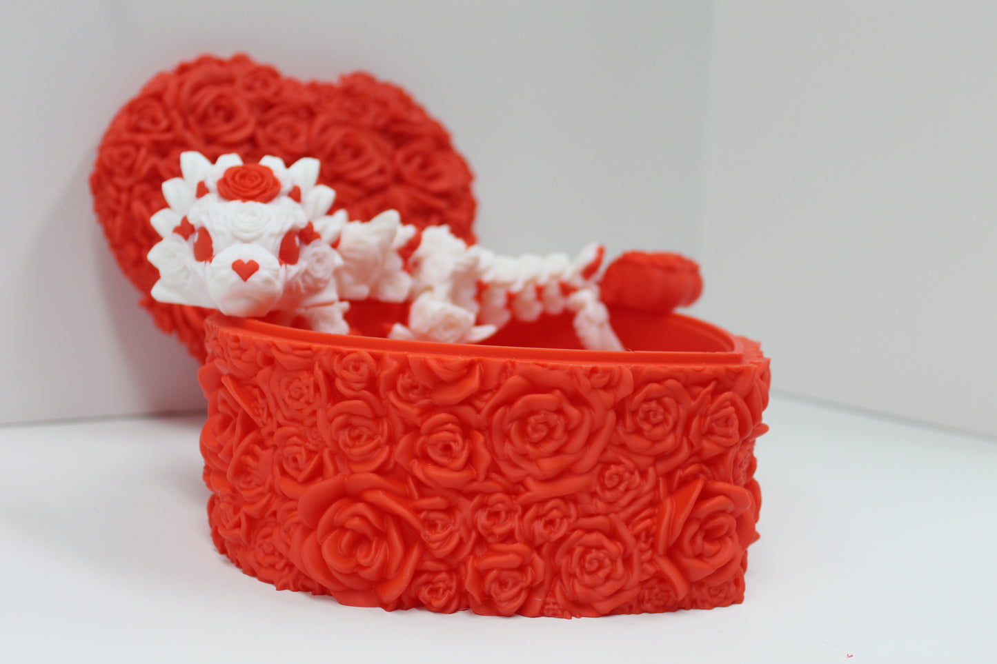 Rose Heart Dragon & Rose Heart Keepsake Box