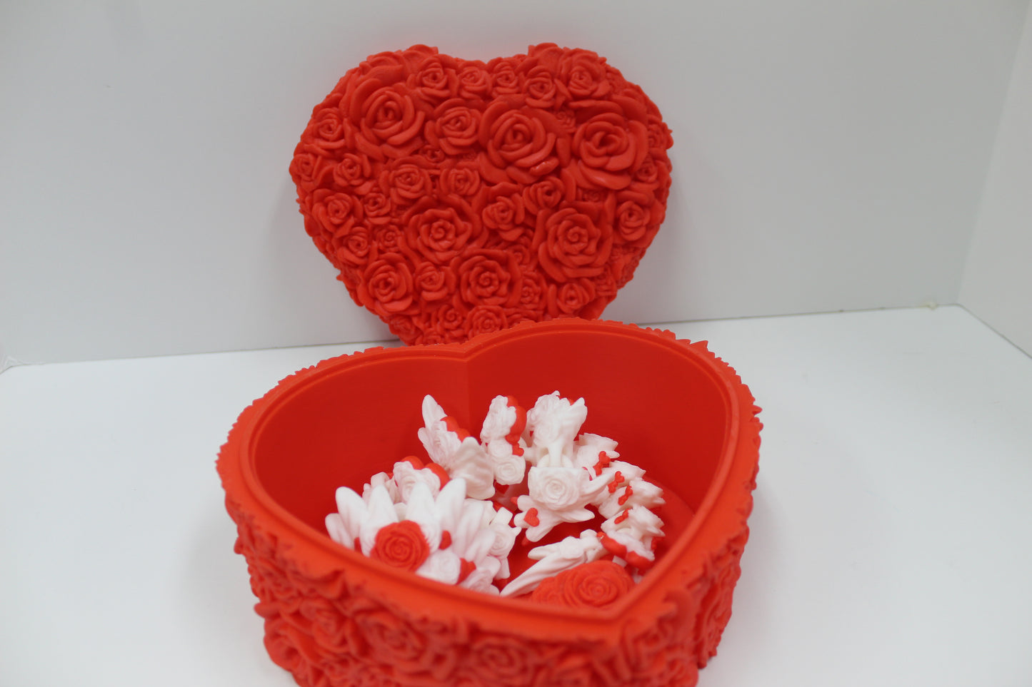 Rose Heart Dragon & Rose Heart Keepsake Box