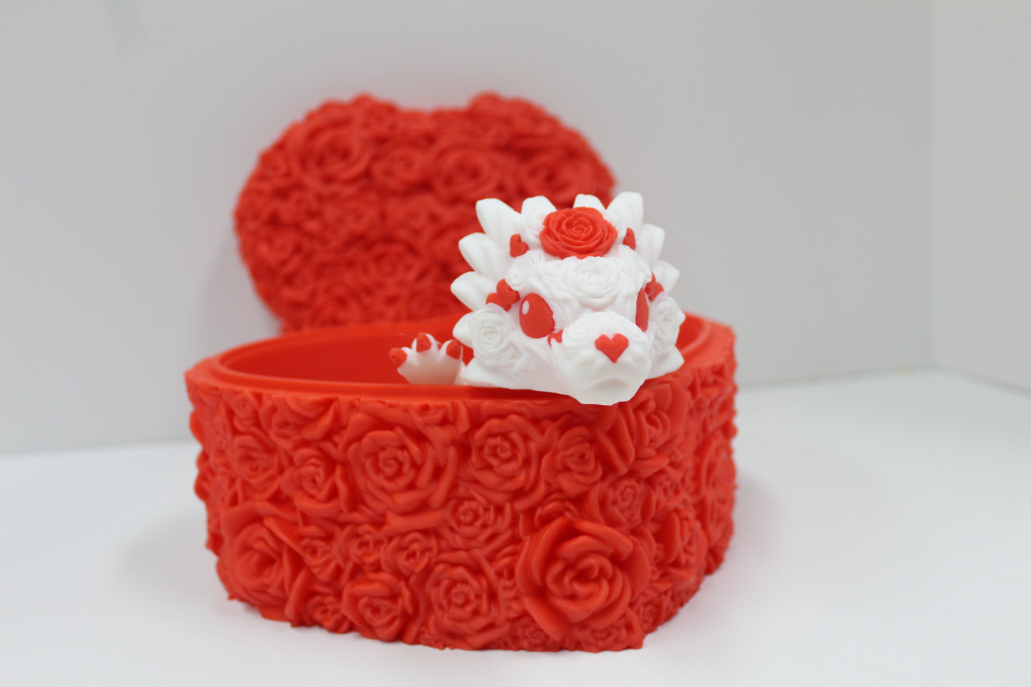 Rose Heart Dragon & Rose Heart Keepsake Box