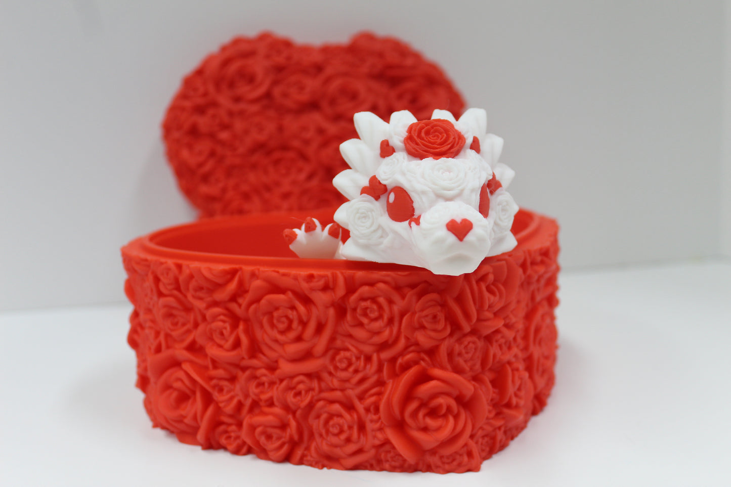Rose Heart Dragon & Rose Heart Keepsake Box
