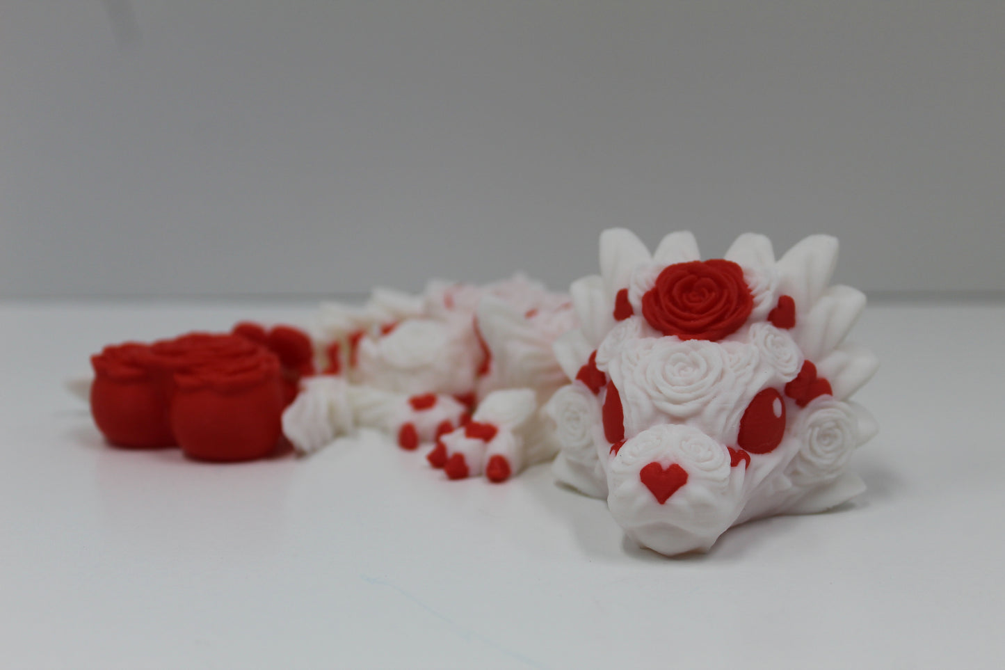 Rosy Heart Hug Dragon
