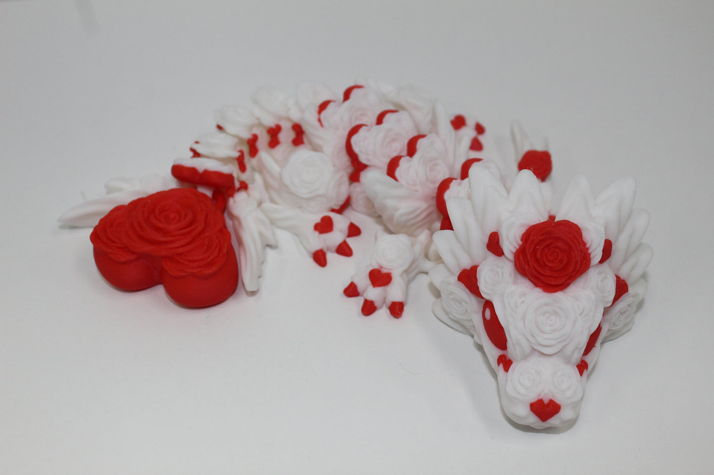 Rosy Heart Hug Dragon