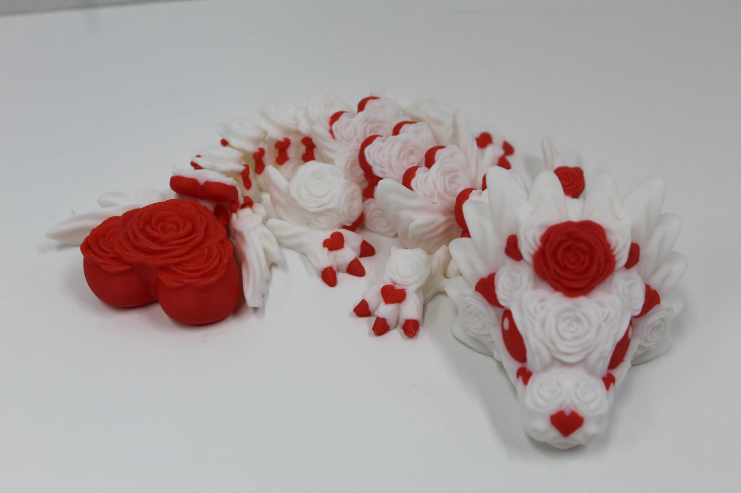 Rosy Heart Hug Dragon